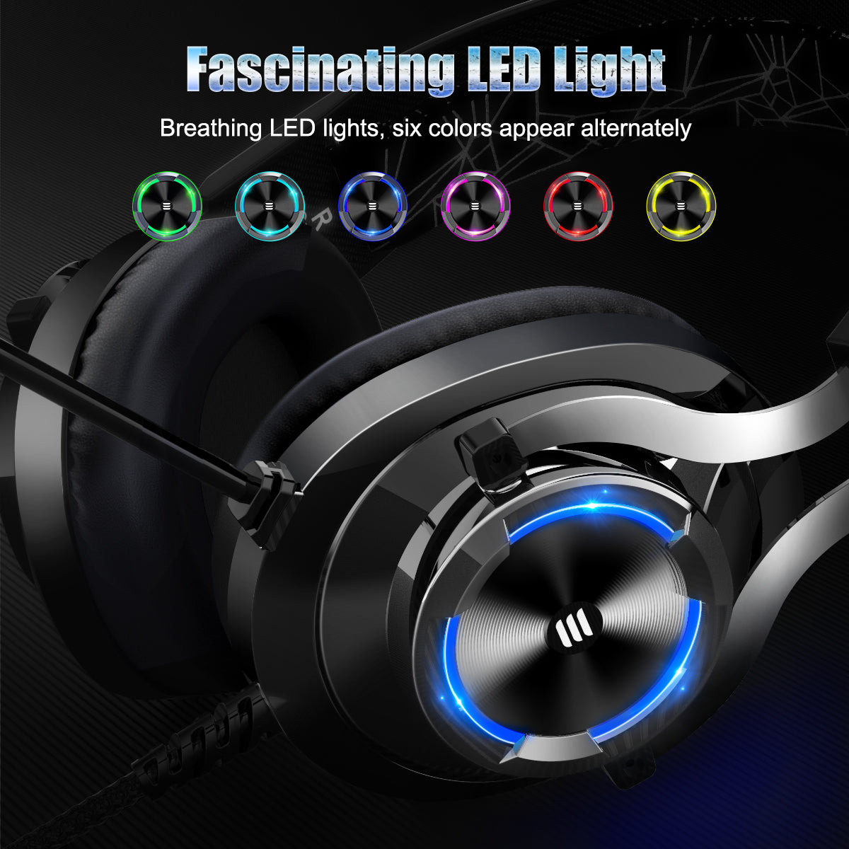 EKSA E3000 Gaming Headset with RGB light EKSA India