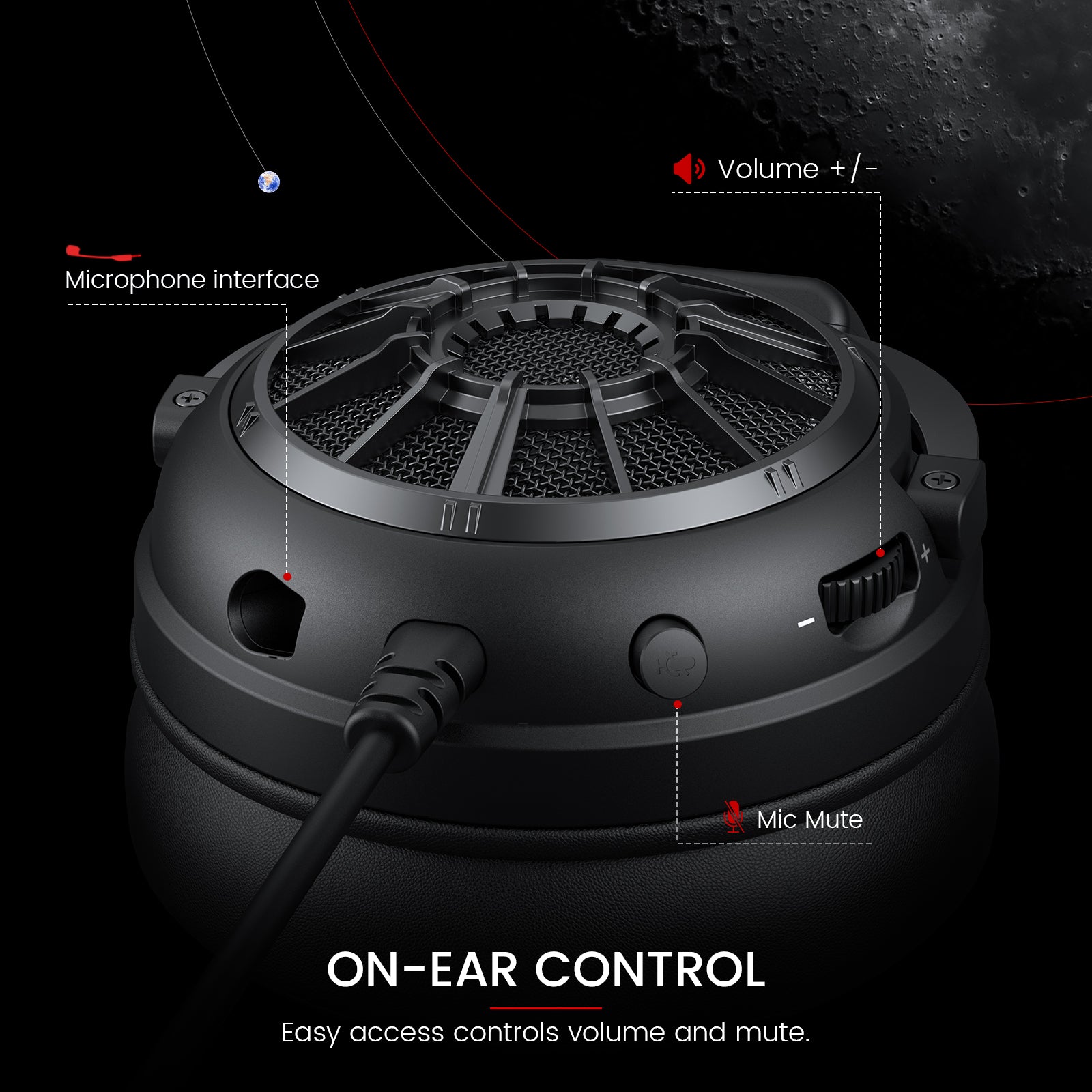 EKSA® Star Engine S Wired 3.5mm Mobile Gaming Headset