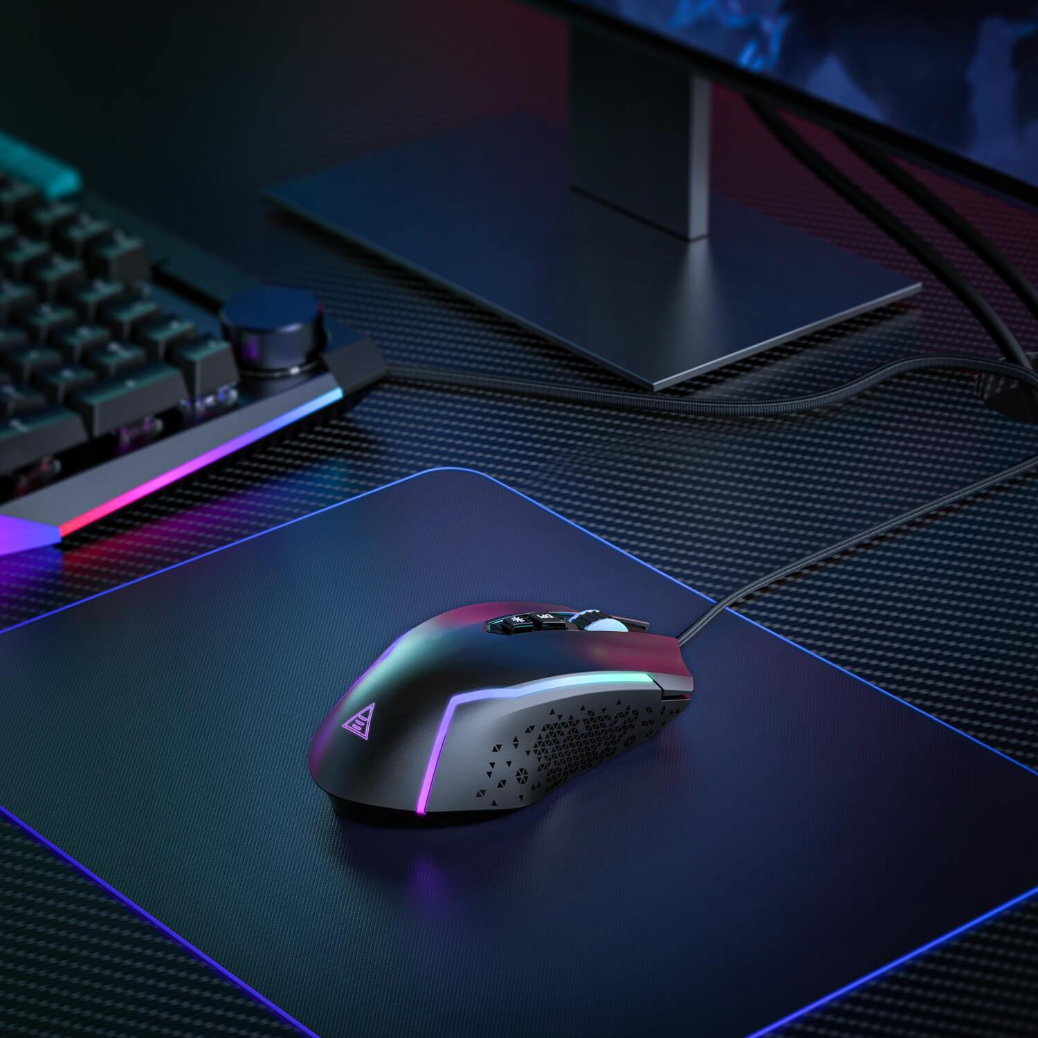 EKSA EM100 RGB Wired Gaming Mouse